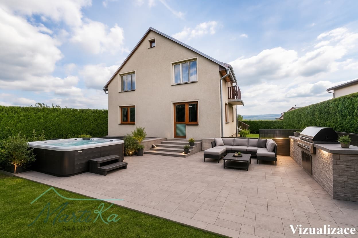 Rodinný dům 220 m² s pozemkem 986 m², soukromím a výhledem do údolí – Zduchovice