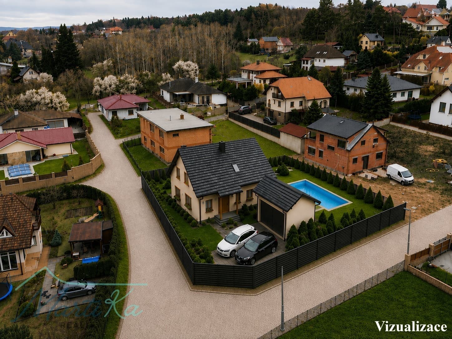 Prodej stavebního pozemku 1 001 m² v Dolních Jirčanech – ideál³ = velikost, poloha, Praha